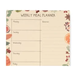 Menuplanner, specerijen, A5
