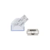 Mesjes voor safety razor, rvs, 10 stuks