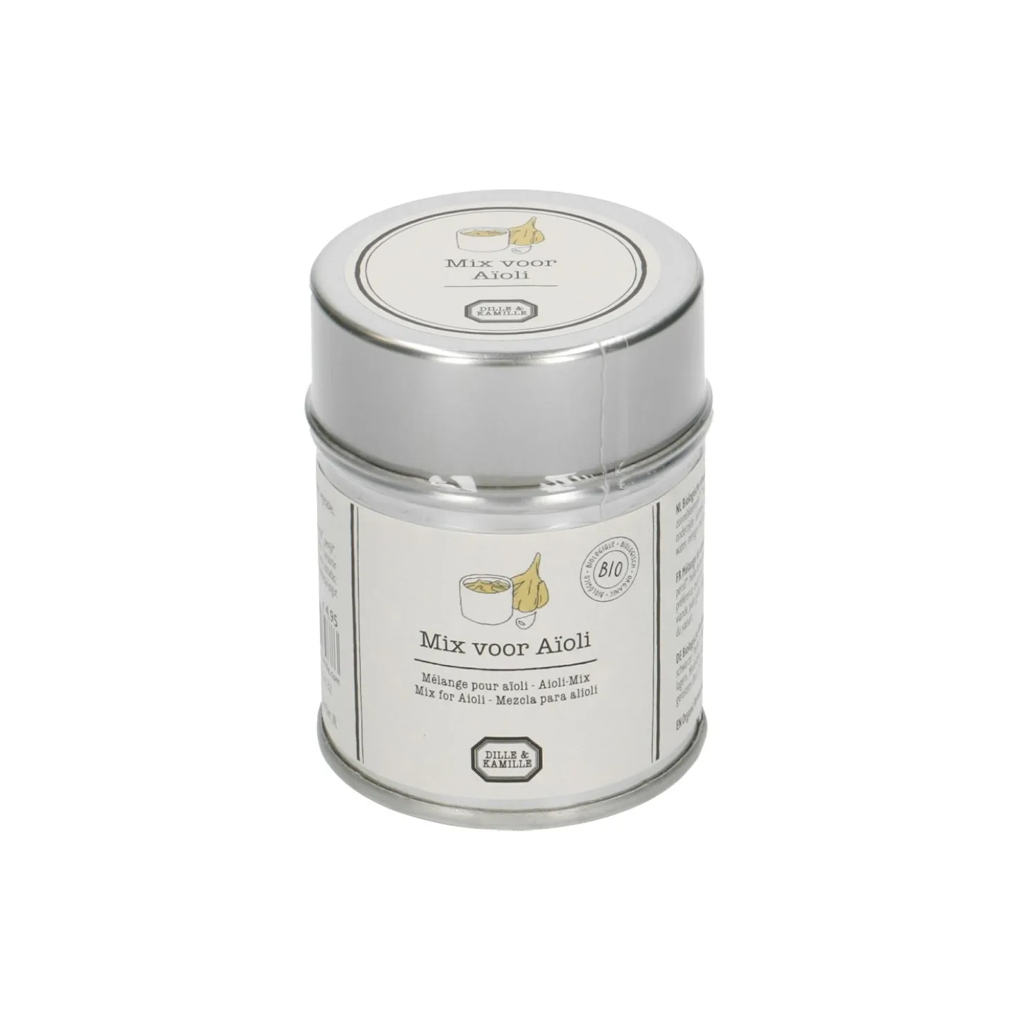 Mix voor Aïoli, biologisch, blikje, 50 g