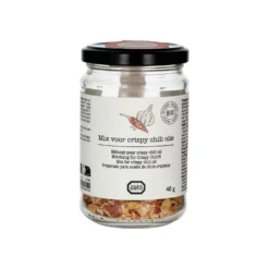 Mix voor crispy chili olie, biologisch, 40 gram