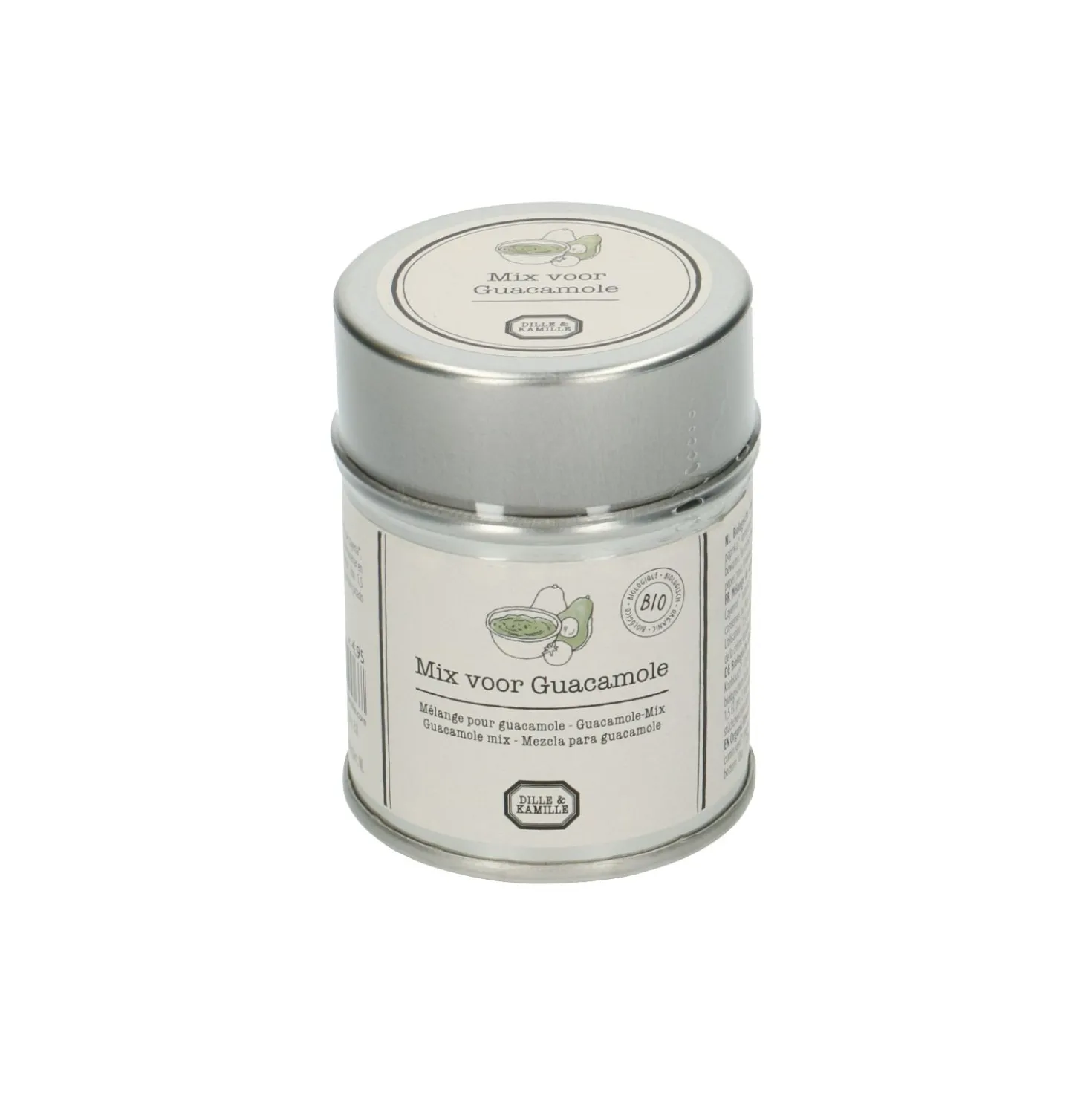 Mix voor guacamole, biologisch, blikje, 55 g