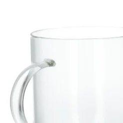 Mok, hittebestendig glas, 400 ml
