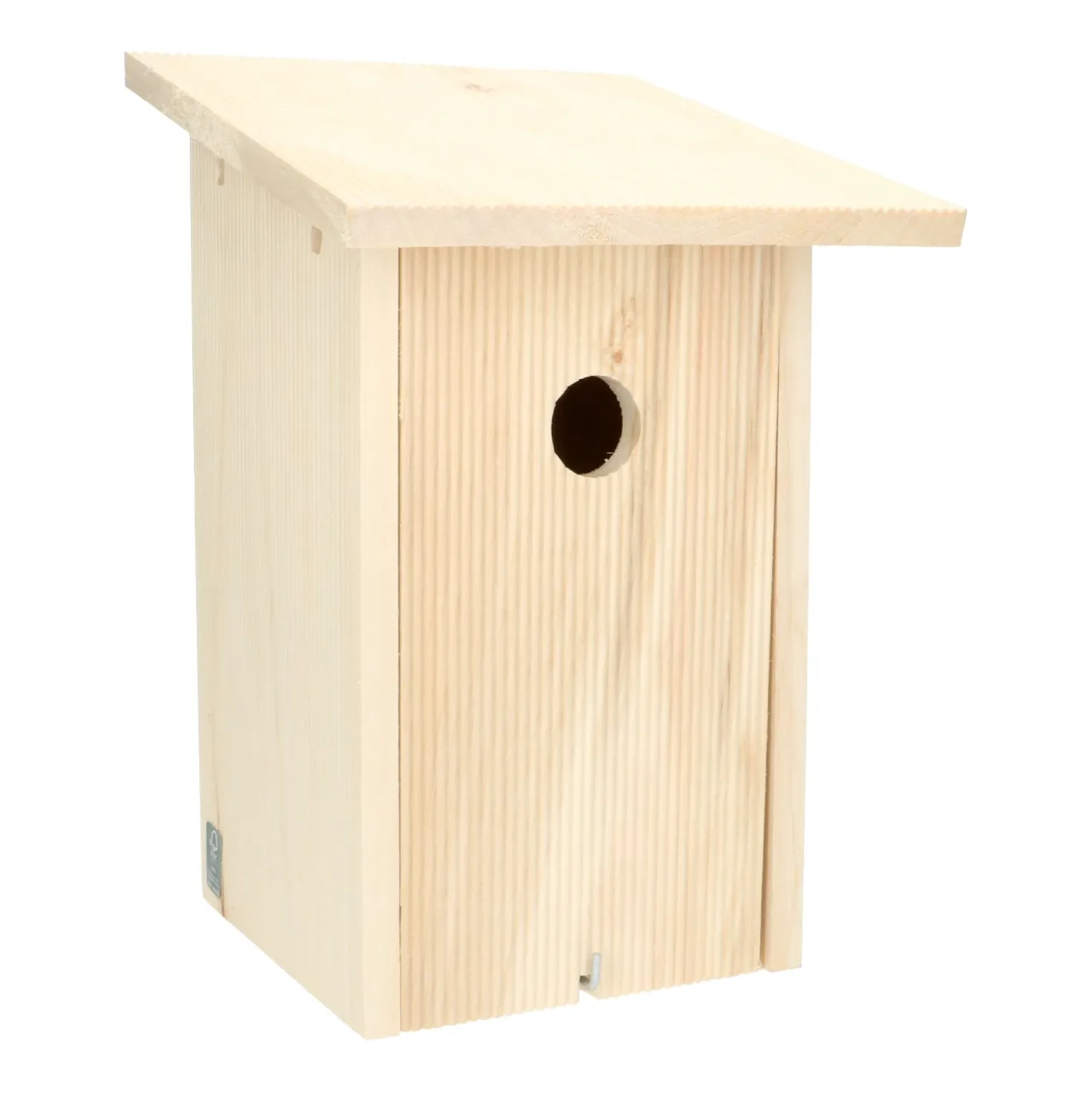 Nestkast voor koolmees, fsc elzenhout, 21 x 22,5 x 32 cm