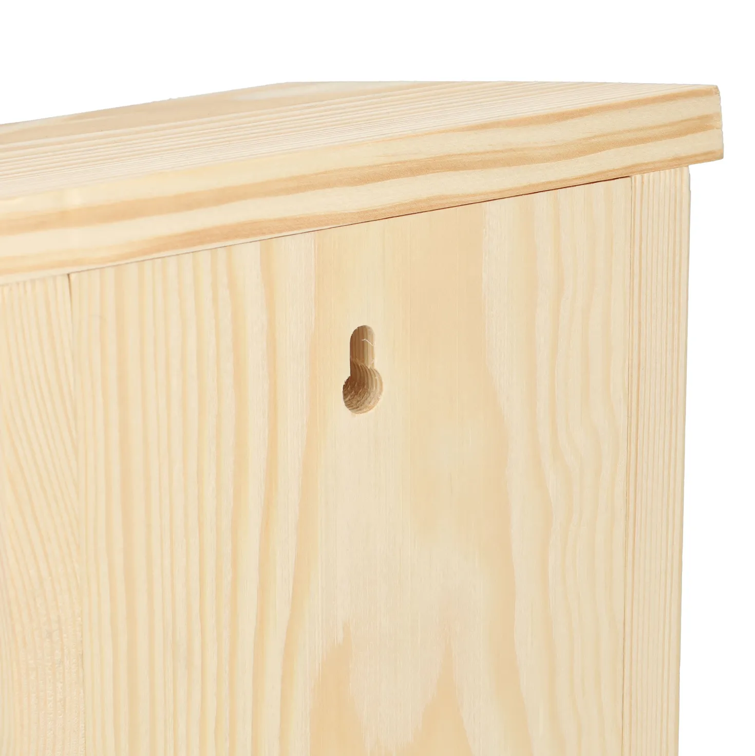 Nestkast voor roodborstje, grenenhout, 17 x 18 x 17.5 cm