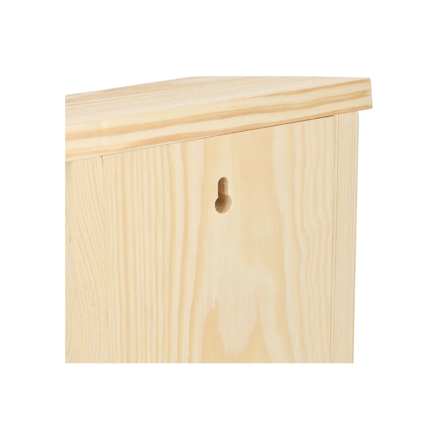Nestkast voor roodborstje, grenenhout, 17 x 18 x 17.5 cm
