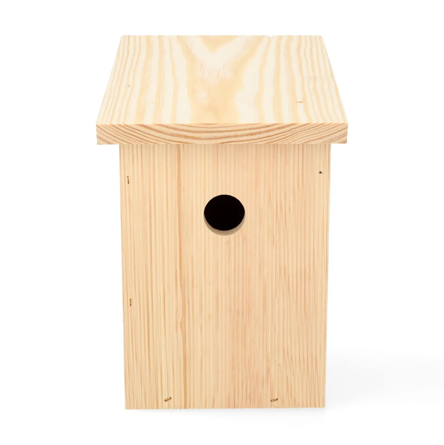 Nestkast voor winterkoning, grenenhout, 17 x 19 x 27 cm