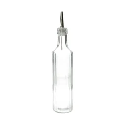 Oliefles, geribbeld glas, 500 ml