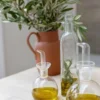 Olie of azijnfles, glas, 500 ml