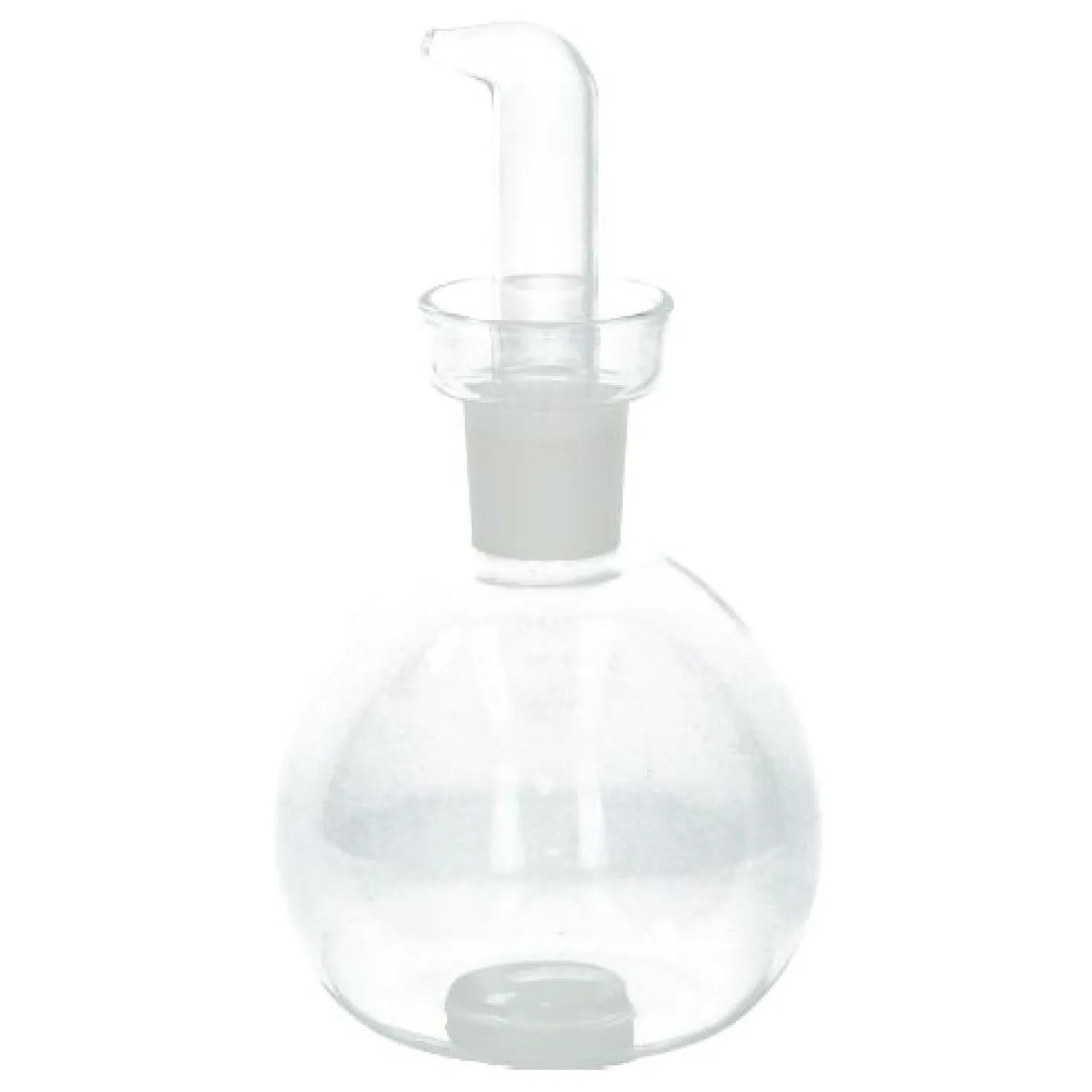 Olie- of azijn-flesje, bol, 500 ml