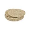 Onderzetters, zeegras, set van 4, Ø11 cm