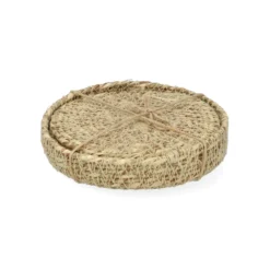 Onderzetters, zeegras, set van 4, Ø11 cm