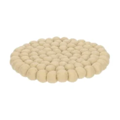 Onderzetter, vilt, kiezel, Ø 21 cm