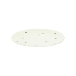 Ontbijtbord met bloemetjes, organisch, porselein, Ø 20 cm