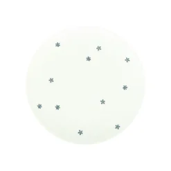 Ontbijtbord met bloemetjes, organisch, porselein, Ø 20 cm