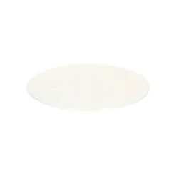 Ontbijtbord, organisch, porselein, wit, Ø 20 cm