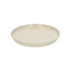 Ontbijtbord, steengoed, beige, spikkel, Ø 20,5 cm