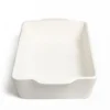 Ovenschaal wit, porselein, 33 cm