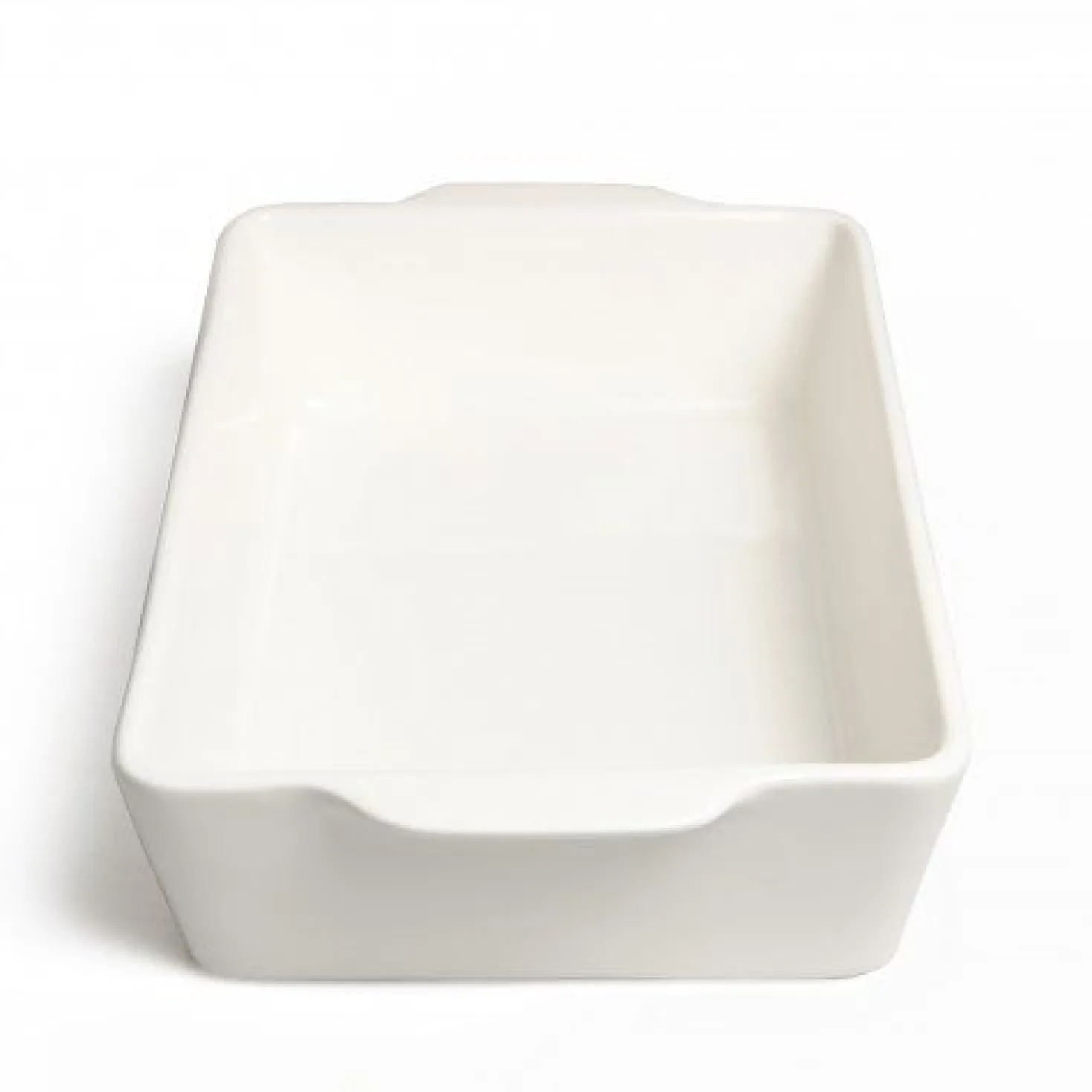 Ovenschaal wit, porselein, 33 cm