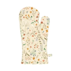Ovenwant, GOTS bio-katoen, veldbloemen 32 x 14 cm