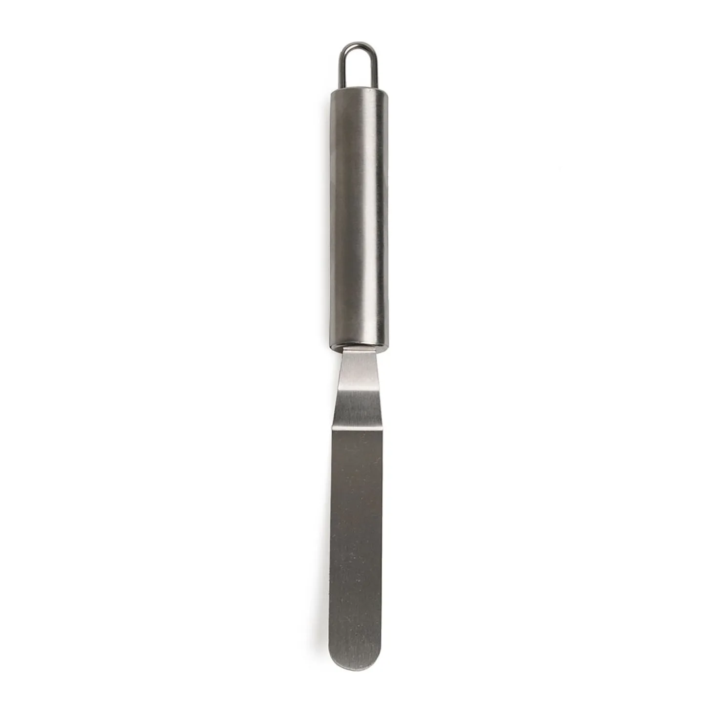 Palet-/ glaceermes, gebogen, roestvrijstaal 24 cm