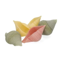 Pasta schelpen Conchiglioni tricolore, biologisch, 500 gram