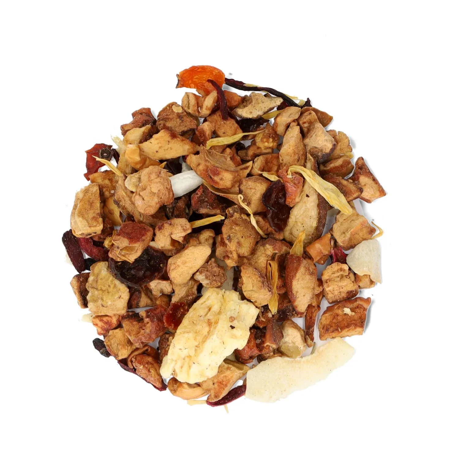 Peer & gember, fruitmelange, blik, 75 gram