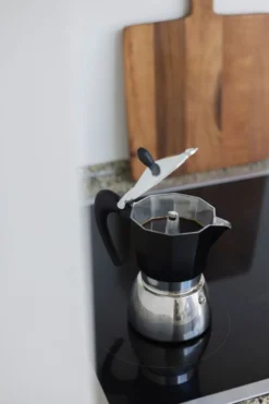 Percolator, 3 kops, aluminium, rvs