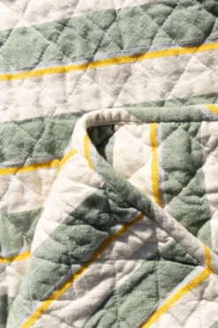 Picknickkleed, recycled katoen, gestreept, 150 x 200 cm