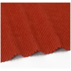Placemat geribbeld, GOTS bio-katoen, bordeaux rood, 35 x 50 cm