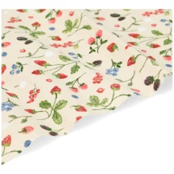 Placemat, GOTS bio-katoen, rood fruit, 35 x 50 cm