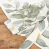 Placemat, GOTS bio-katoen, silhouet blad, 35 x 50 cm