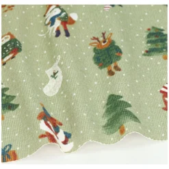 Placemat, GOTS bio-katoen, winterbos, 35 x 50 cm