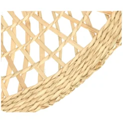 Placemat rond, open, zeegras, Ø 38 cm