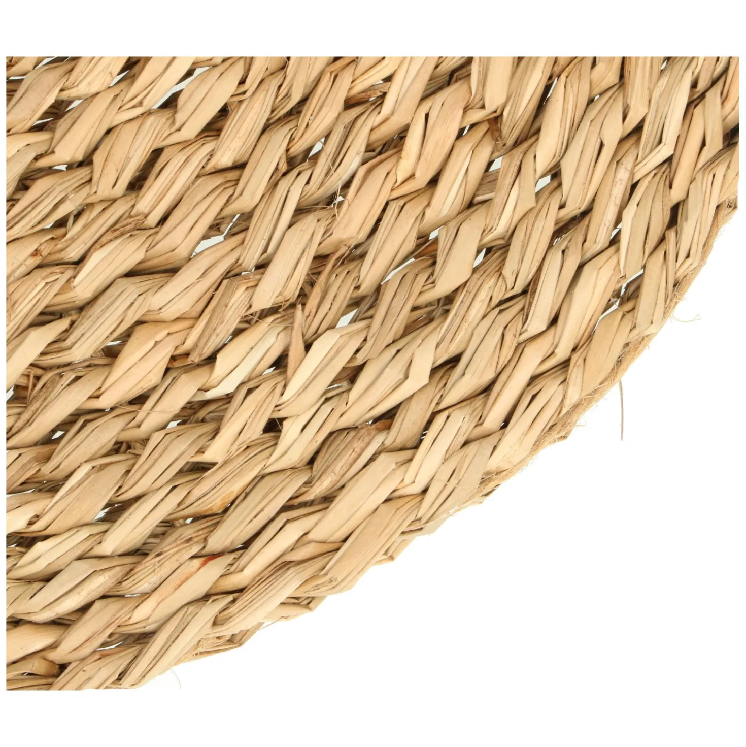 Placemat rond, zeegras, Ø 38 cm