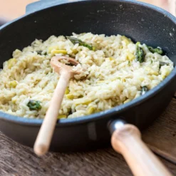 Pollepel voor risotto, beukenhout, 30 cm