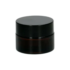 Potje, bruin glas 15 ml