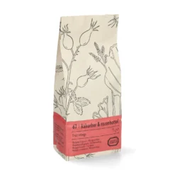 Rabarber & rozenbottel, Fruitmelange, 75 g