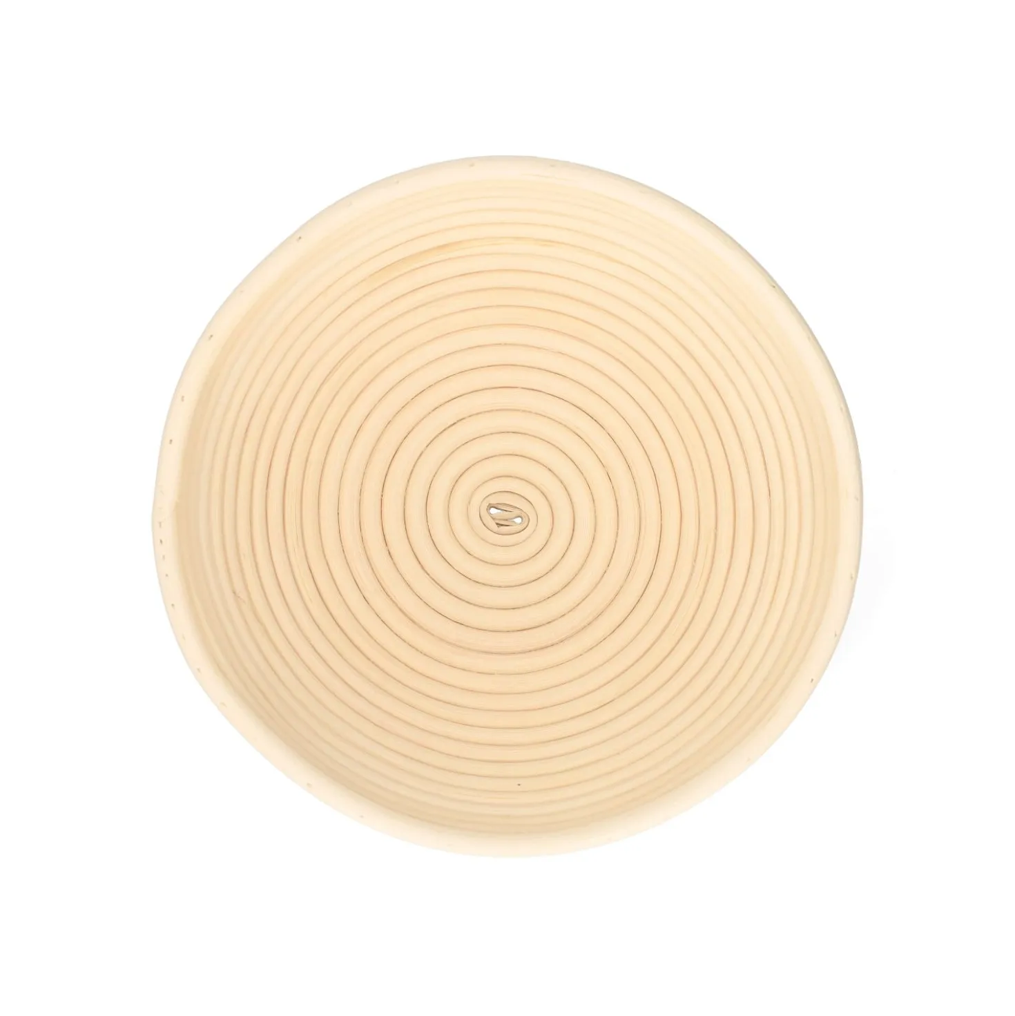 Rijsmandje, rotan, rond, Ø 25 cm (800 tot 1000 gram)