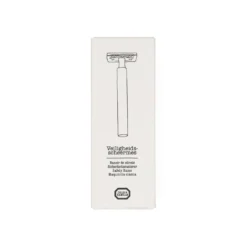 Safety razor inclusief 10 mesjes, rvs