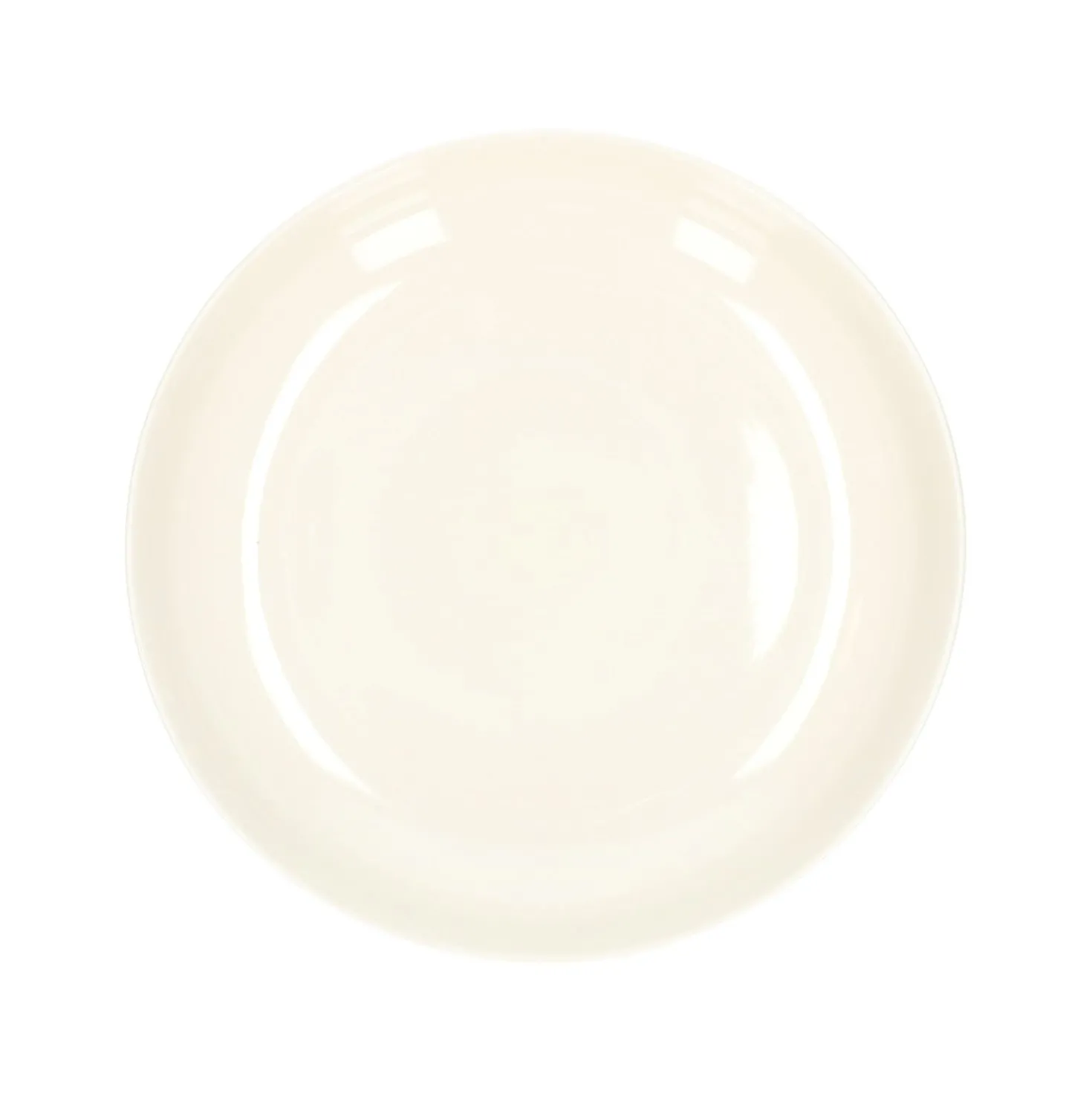 Schaal, organisch, porselein, wit, Ø 28 cm x 5,5 cm