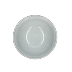 Schaal reactieve glazuur, steengoed, grijs, Ø 13,5 cm