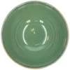 Schaal reactieve glazuur, steengoed, groen, Ø 18 cm