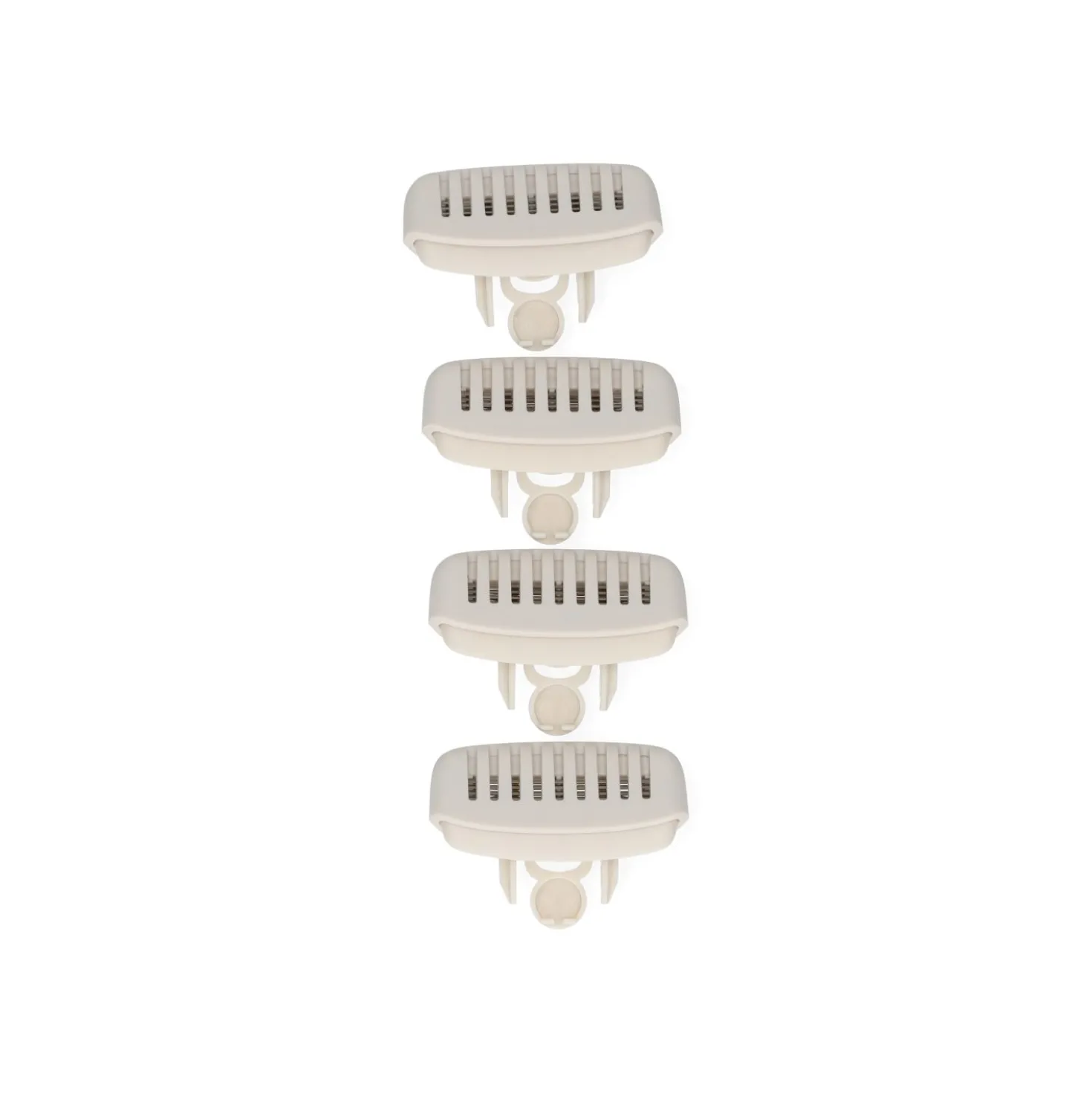 Scheermesjes, navulling scheermeshouder bamboe handvat, 4 stuks