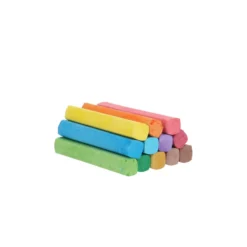 Schoolbordkrijt, 12 stuks, kleur
