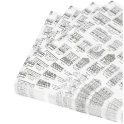 Servetten, papier, geveltjes, 33 x 33 cm, 20 stuks