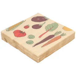 Servetten, papier, groente, 33 x 33 cm, 20 stuks