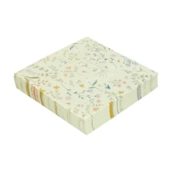 Servetten, papier, veldbloemen, 33 x 33 cm, 20 stuks