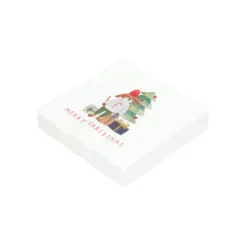 Servetten, papier, winterbos diertje, 25 x 25 cm, 20 stuks