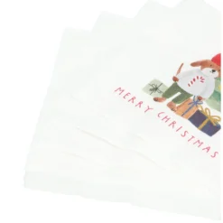 Servetten, papier, winterbos diertje, 25 x 25 cm, 20 stuks