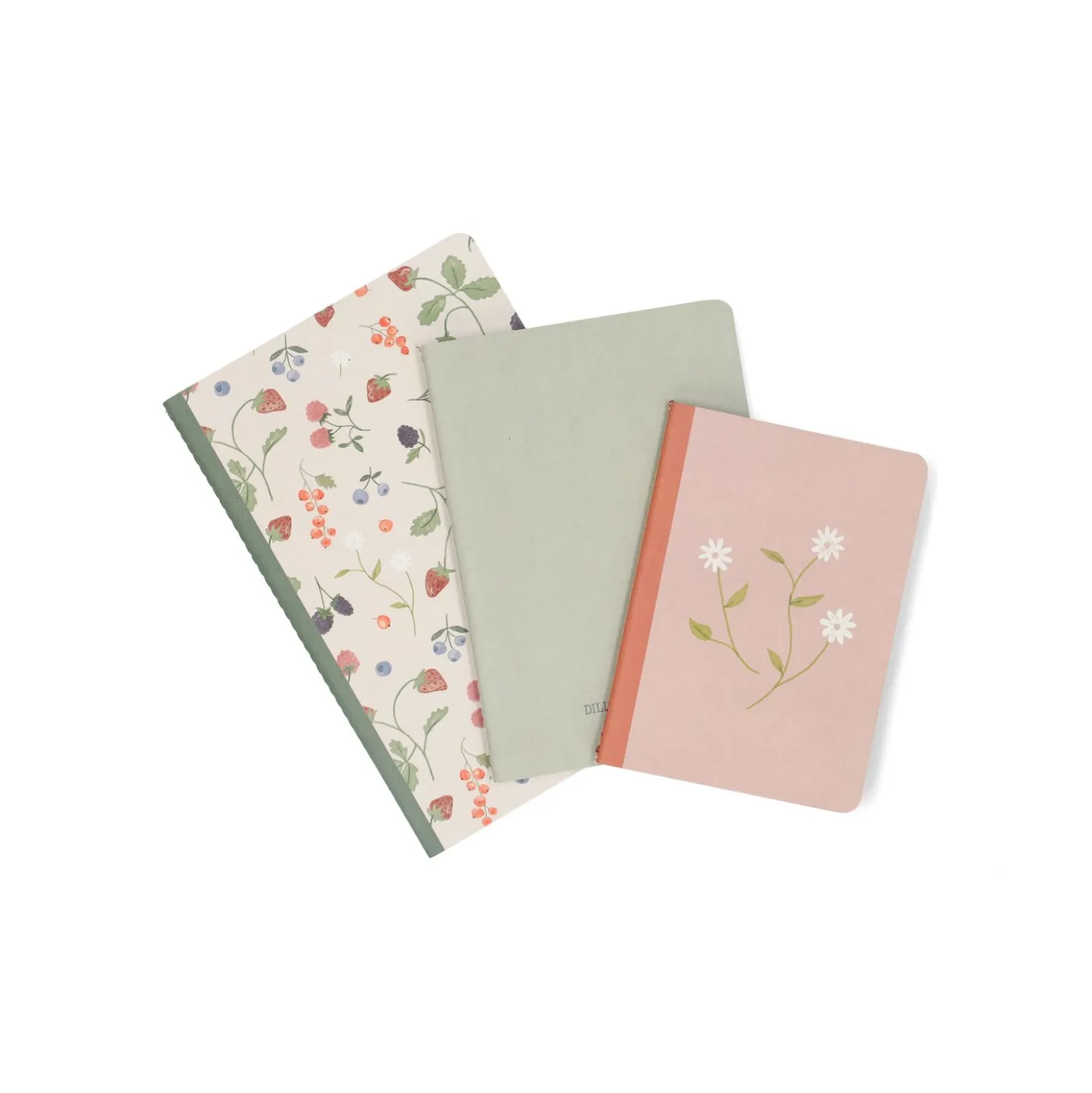 Set schriften, rood fruit